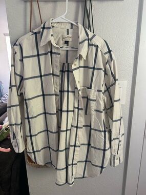 Target Plaid Button Up